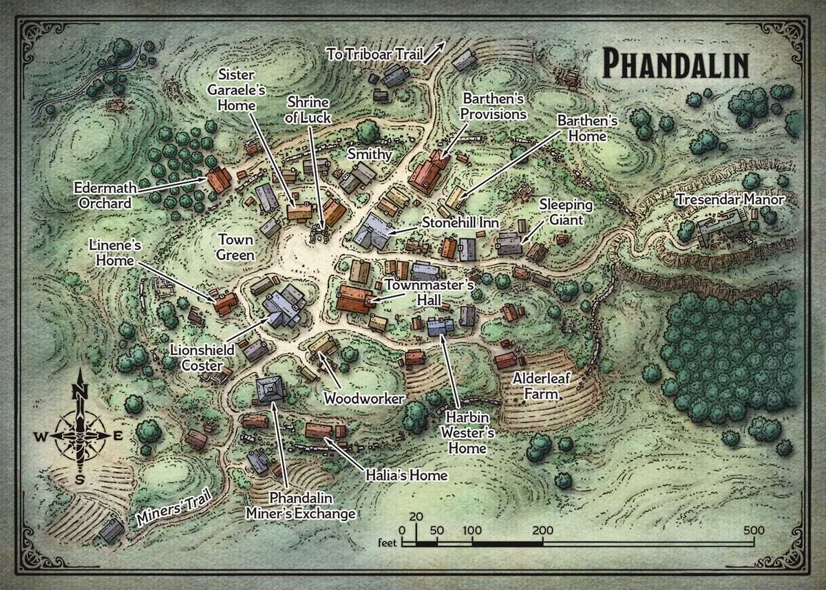 Visit Phandalin, D&Ds Most Popular Starter Town! | Dungeons & Dragons