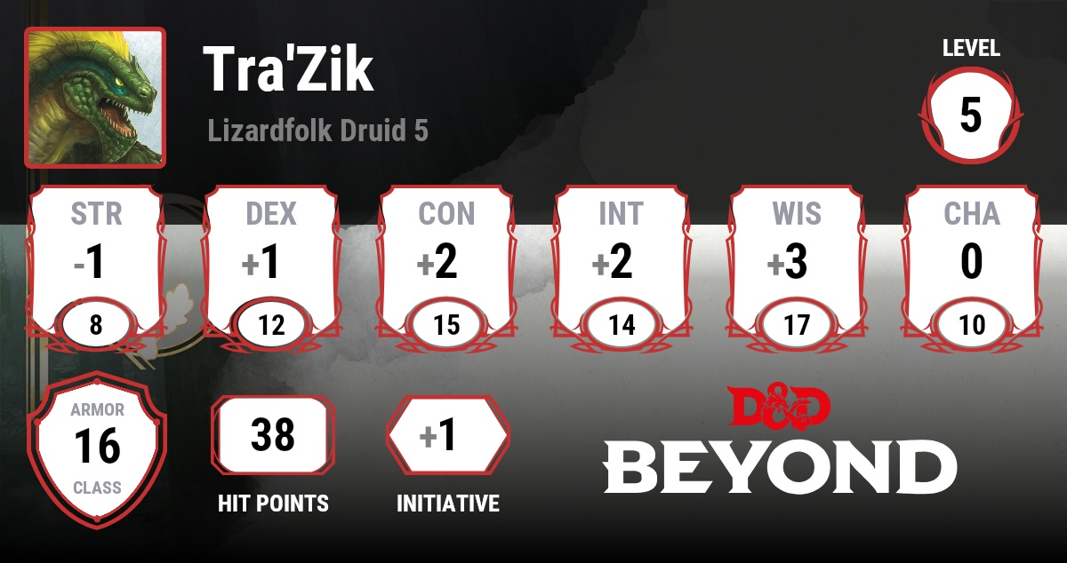 Tra Zik D D Beyond